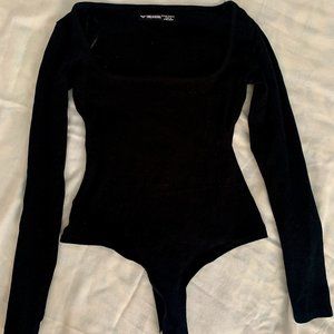 Threadbare Black Bodysuit, US Size 6